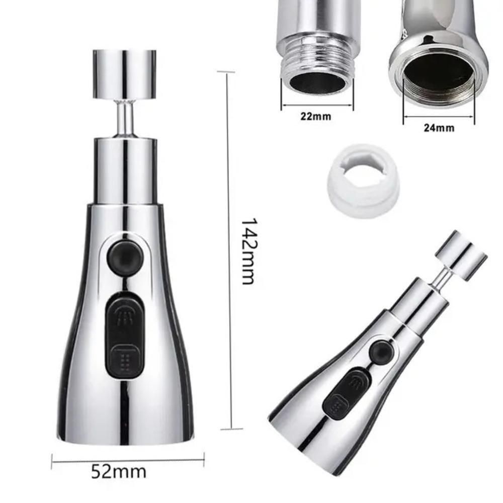 3 Modes Kitchen Sink Faucet Nozzle for Washing & Cleaning