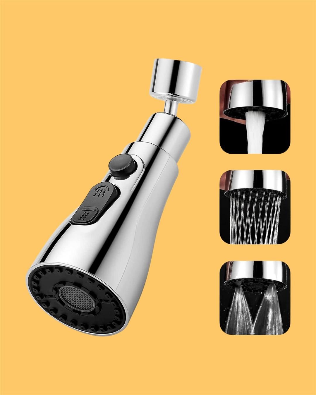 3 Modes Kitchen Sink Faucet Nozzle for Washing & Cleaning